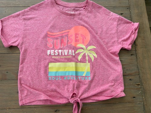 Girls crop top age 9 - m&s,