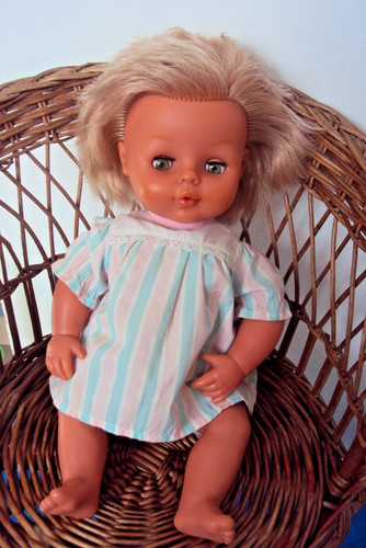 Vintage tiny tears - vintage, doll