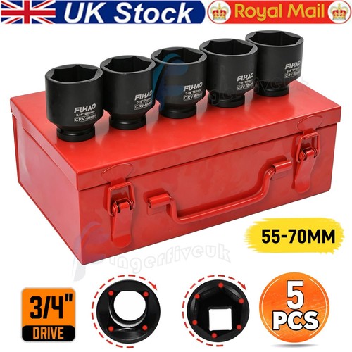 5pcs deep impact socket - impact,