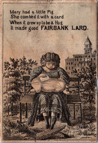 Fairbank lard mary - mary, had
