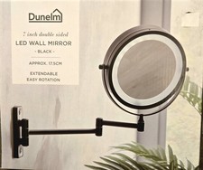 Dunelm Black 7 Inch Double