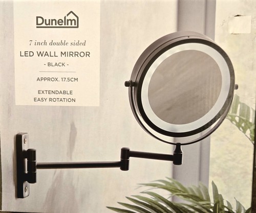 Dunelm black inch - black, 7