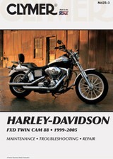 CLYMER 1999-2005 FXD Dyna Super Glide Harley Davidson REPAIR MANUAL HARLEY DYNAG