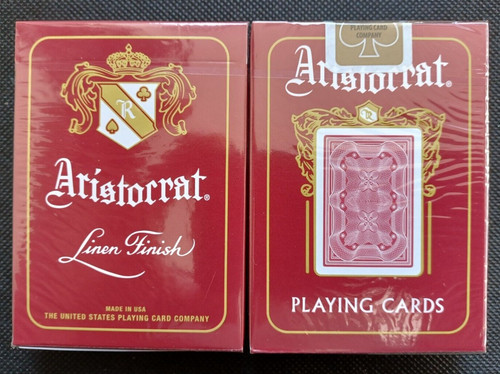 Aristocrat poker playing cards - aristocrat,