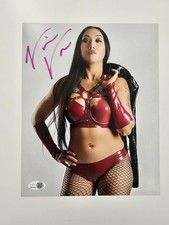 Viva Van AEW Signed 8" x 10" Photo JSA Certified Victoria Tran