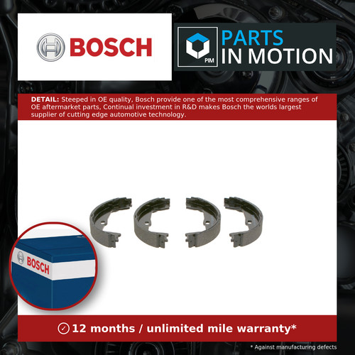 Handbrake shoes set fits - shoes,