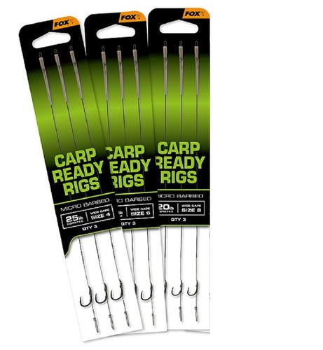 Fox carp ready tied - ready, rigs