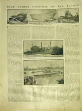 Original Old Antique Print