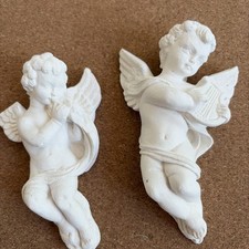 Plaster Cast Cherubs 5”