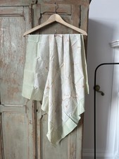 Vintage Genuine Silk Floral Pastel Headscarf