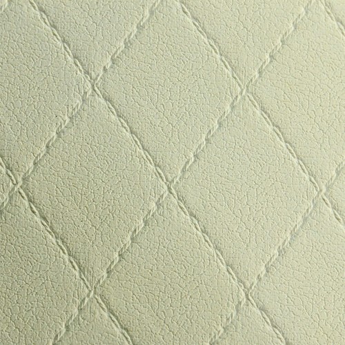 Quilted effect vinyl fabric - quilted,