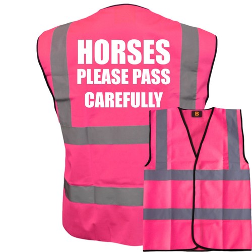 Horses please pass carefully - please,