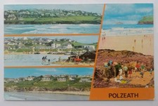 Postcard - Polzeath Cornwall 