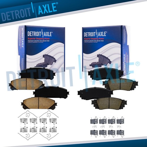 Front rear ceramic brake - front, pads