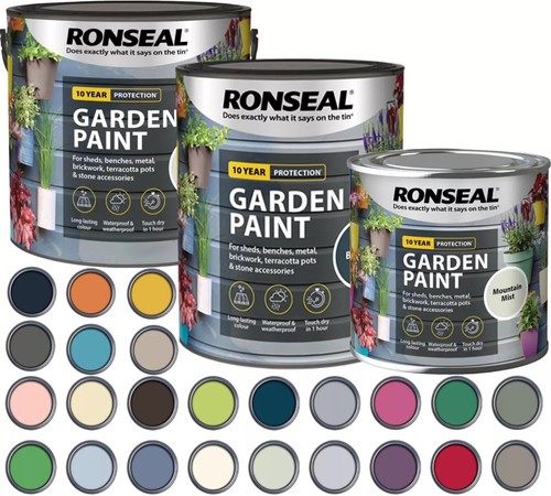 Ronseal outdoor garden paint - outdoor,