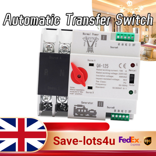 Automatic transfer switch - switch, dual