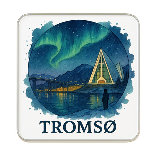 Tromso norway fridge magnet - fridge,