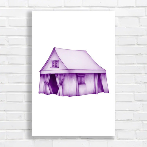 Cozy tent home purple - cozy,