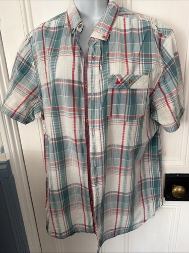 Mantaray white check plaid - mantaray,