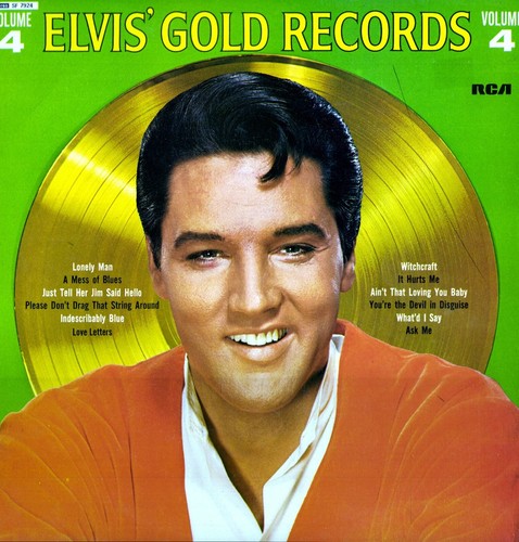 Elvis presley gold records - presley,