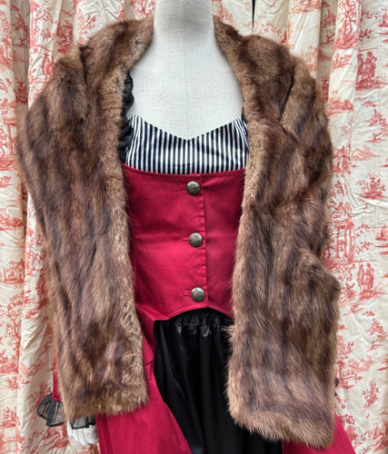 Vintage 1950s real fur - 1950s, stole