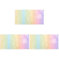 3pcs Mermaid Beach Towel Adult Bath Towel Lady Sunshade Wrap Travel Beach Shawl