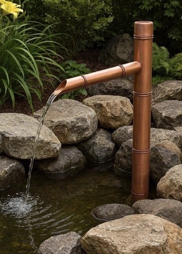 50cm copper japanese water - japanese,