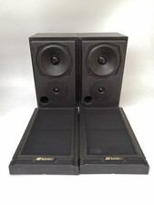 SANSUI SP-X111K  Stereo Speakers in Black Ash 