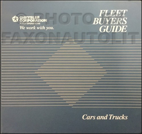 1992 fleet buyers seller - seller, guide
