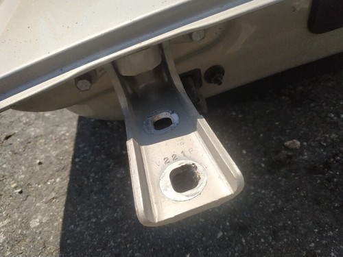 Rear door hinge for cadillac - rear,