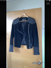 Jane Norman ladies suede black