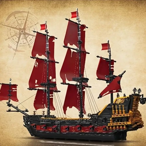 3139pcs pirate ship building - 3139pcs,