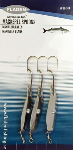 Mackerel spinners spoons 5 - mackerel,