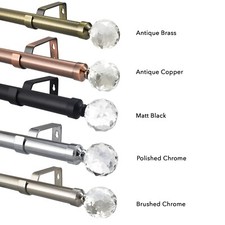 Curtain Poles 19mm Extendable