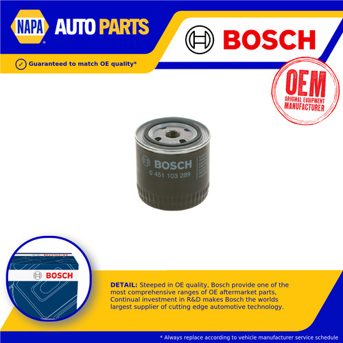 Oil filter 0451103289 bosch - filter,