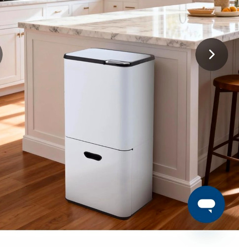 Gallon dual trash can - 16, –