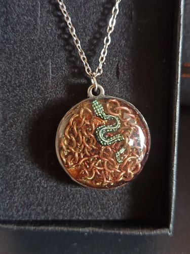 Serpent coil resin - coil, —