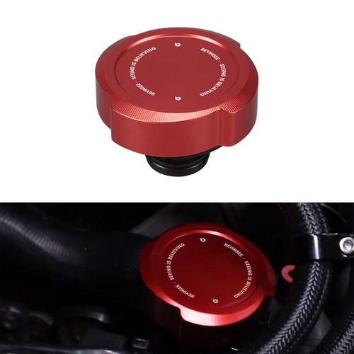Red coolant expansion tank cap - red,