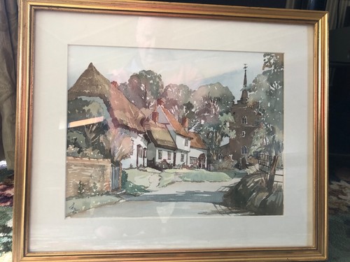 Original watercolour of - watercolour,