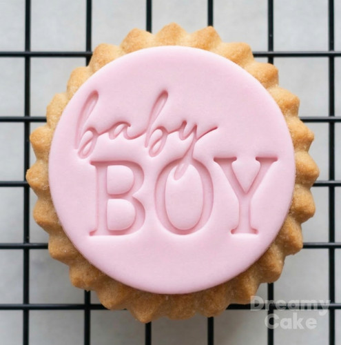 Baby boy cookie cutter showers - cookie,