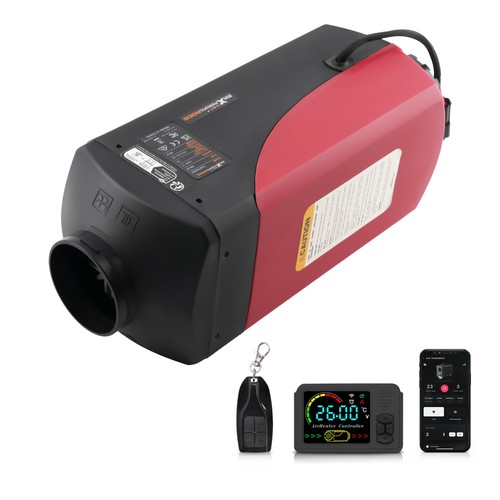 12v 8kw air diesel heater - 8kw, lcd