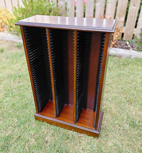 Storage rack tower brown - cd,