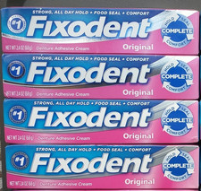 Pack of 4 Fixodent Original