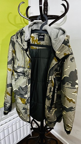 Zara camouflage hooded - zara,