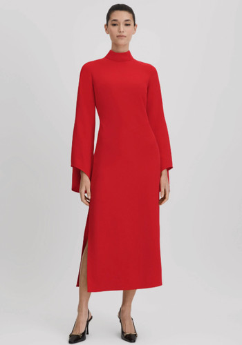 Reiss katya long flute - long, sleeve