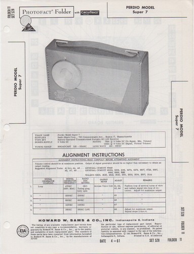 1961 perdio super - 1961, 7