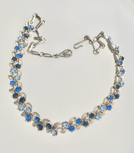 Vintage flower leaf blue - vintage,