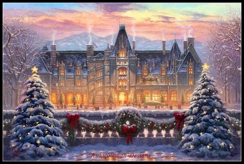 Christmas biltmore - christmas, at