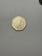 2007 Boy scouts 50p in