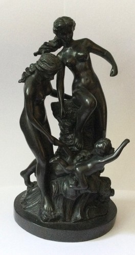 Cast resin nude figural - 12",